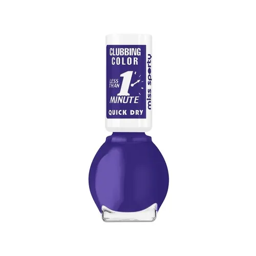 Miss Sporty Clubbing Colour Quick Dry körömlakk - 195 Lilás kék