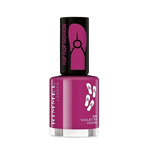 Rimmel London - Flip Flop Fashion körömlakk - 336 Violet En Vouge