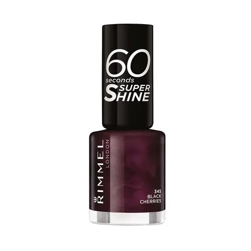 Rimmel 60 Seconds Shine körömlakk - 345 Black Cherries