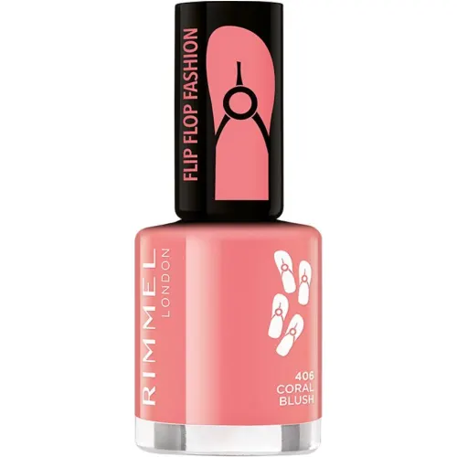 Rimmel London - Flip Flop Fashion körömlakk - 406 Coral Blush