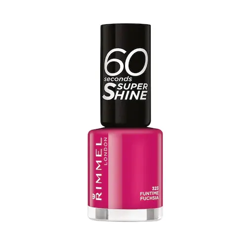 Rimmel 60 Seconds Shine körömlakk - 323 Funtime Fuchsia