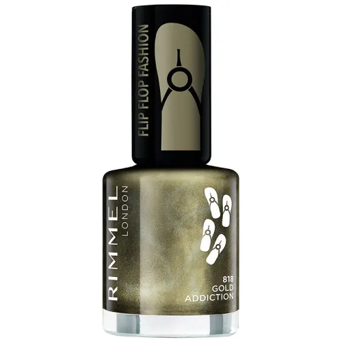 Rimmel London - Flip Flop Fashion körömlakk - 818 Gold Addicition