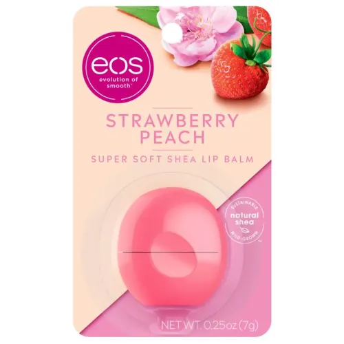 eos Eper és Őszibarack hidratáló ajakbalzsam