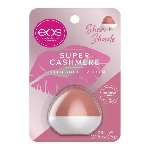 eos Super Cashmere Tinted hidratáló ajakbalzsam