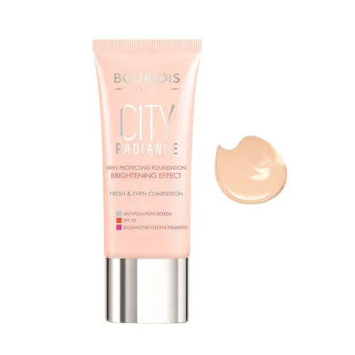 Bourjois City Radiance Skin Protecting alapozó - 01 Rosé Ivory