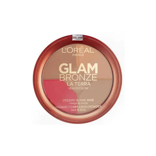 L'Oreal Glam Bronze Radiant Complexion bronzosító púder - 02 Medium Speranza